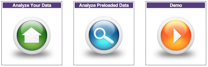 screenshot of analysis modules